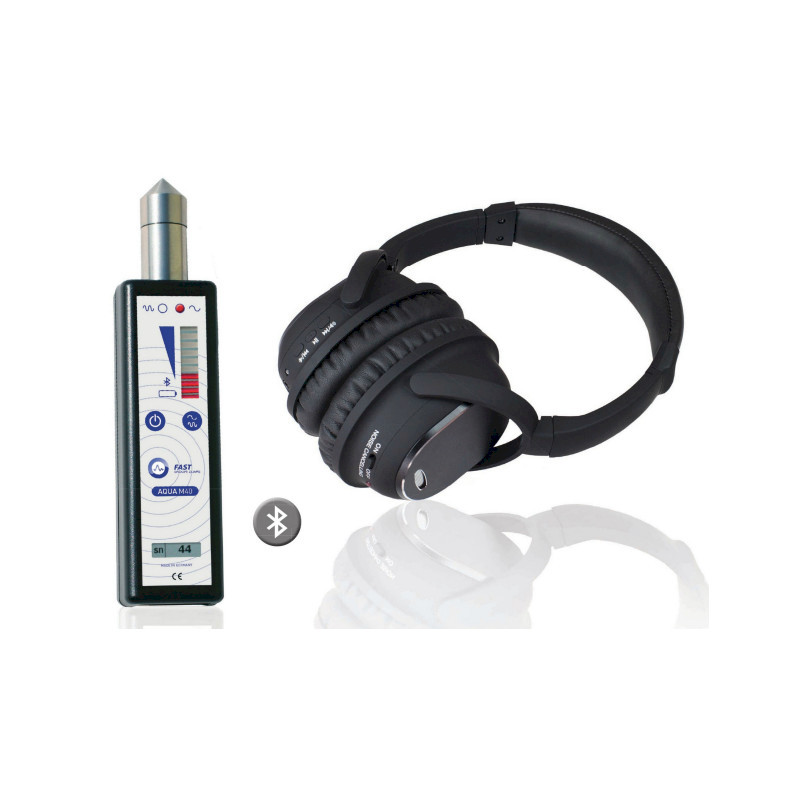 Detector de fugas de agua de tubería subterránea para uso doméstico y  exterior, sensor ultrasónico de geófono de fugas de agua, sensor de  detección de